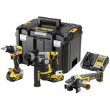Pack 3 outils 18V en coffret DCK355P2T DeWalt DCK355P2T-QW