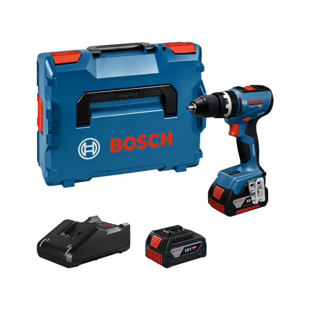 Perceuse à percussion Bosch GSB 18V-65 2x5,0 Ah