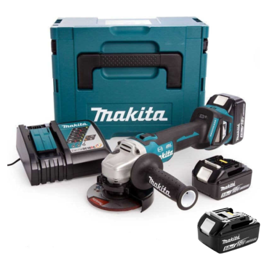 Meuleuse d'angle Makita DGA513RT3J 18V LXT