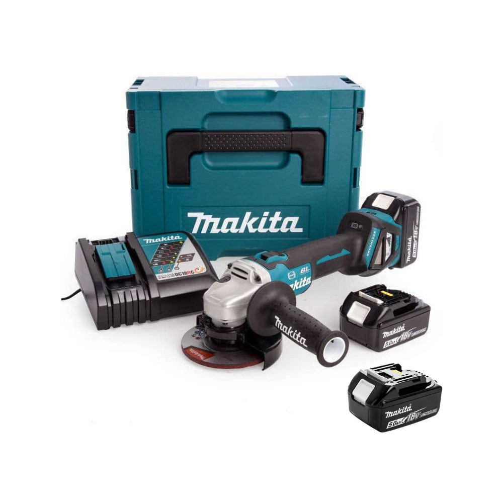 Meuleuse d'angle Makita DGA513RT3J 18V LXT