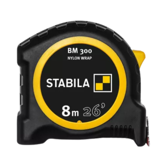 Mètre-ruban Stabila BM 300 8 m pouces/mm