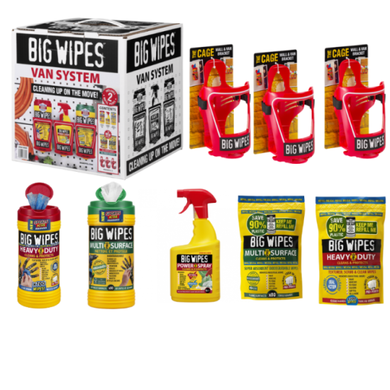 Kit nettoyage Van System Big Wipes BIVSKIT0