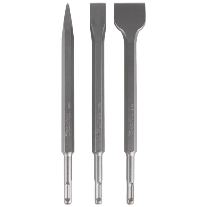Boîte de 3 burins SDS-Plus Makita D-30134