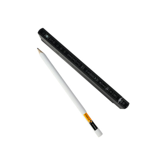 Mètre pliant bois Stabila Type 707 2 m + crayon