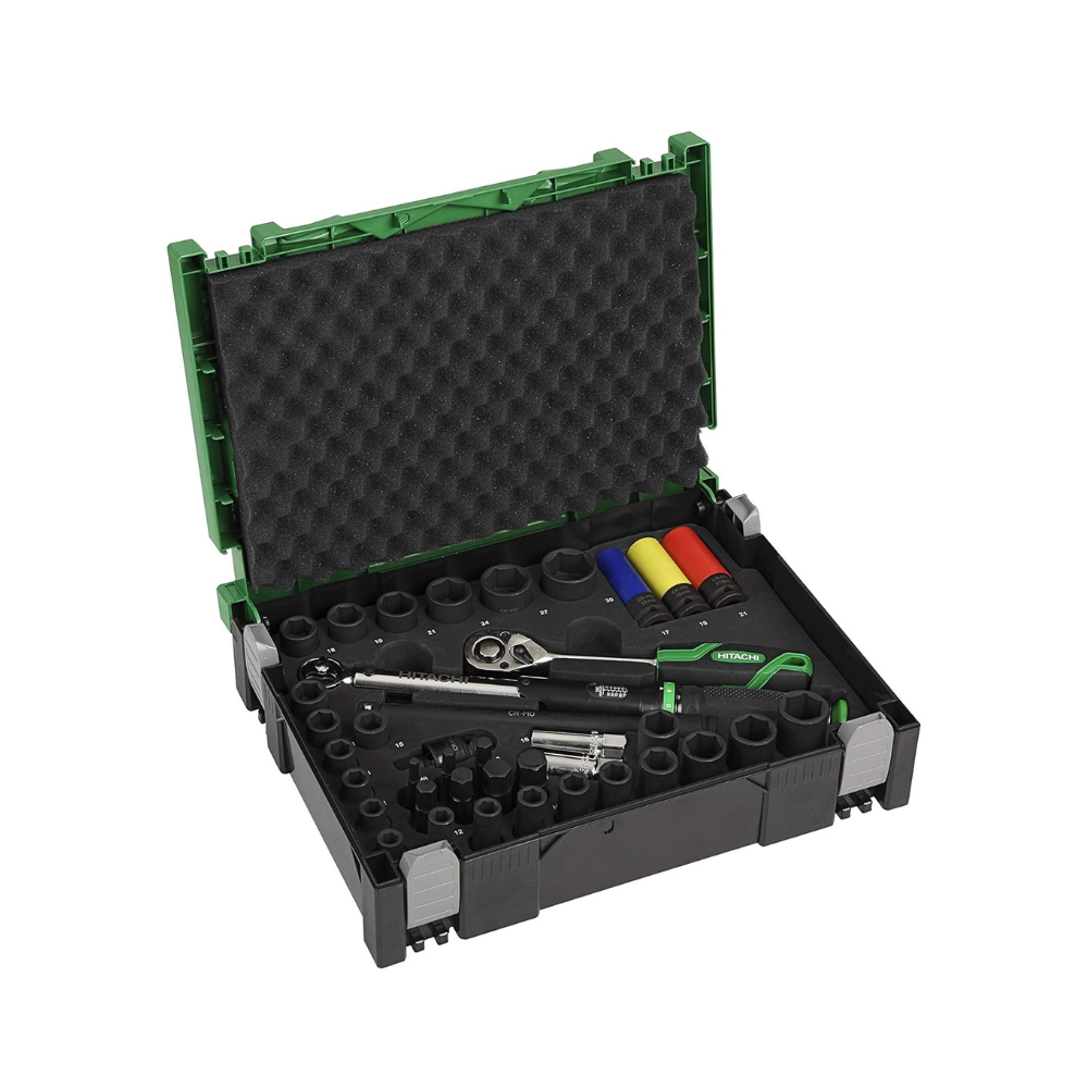 Coffret cliquet et douilles 39 pièces HiKOKI 95000572