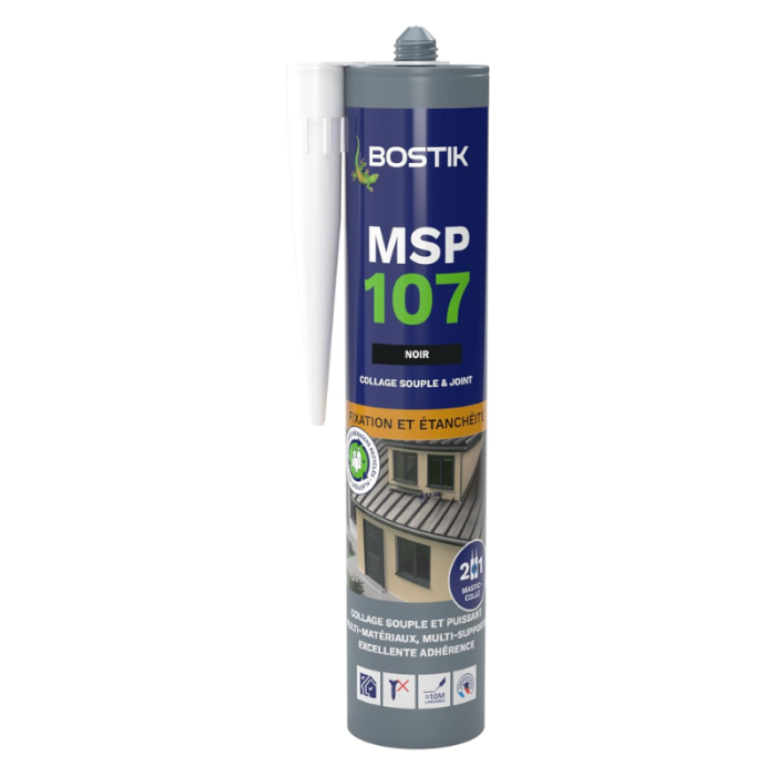 Mastic MS polymère Bostik MSP107-NOIR