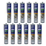 Mastic MS polymère Bostik MSP107-NOIRx12 lot de 12