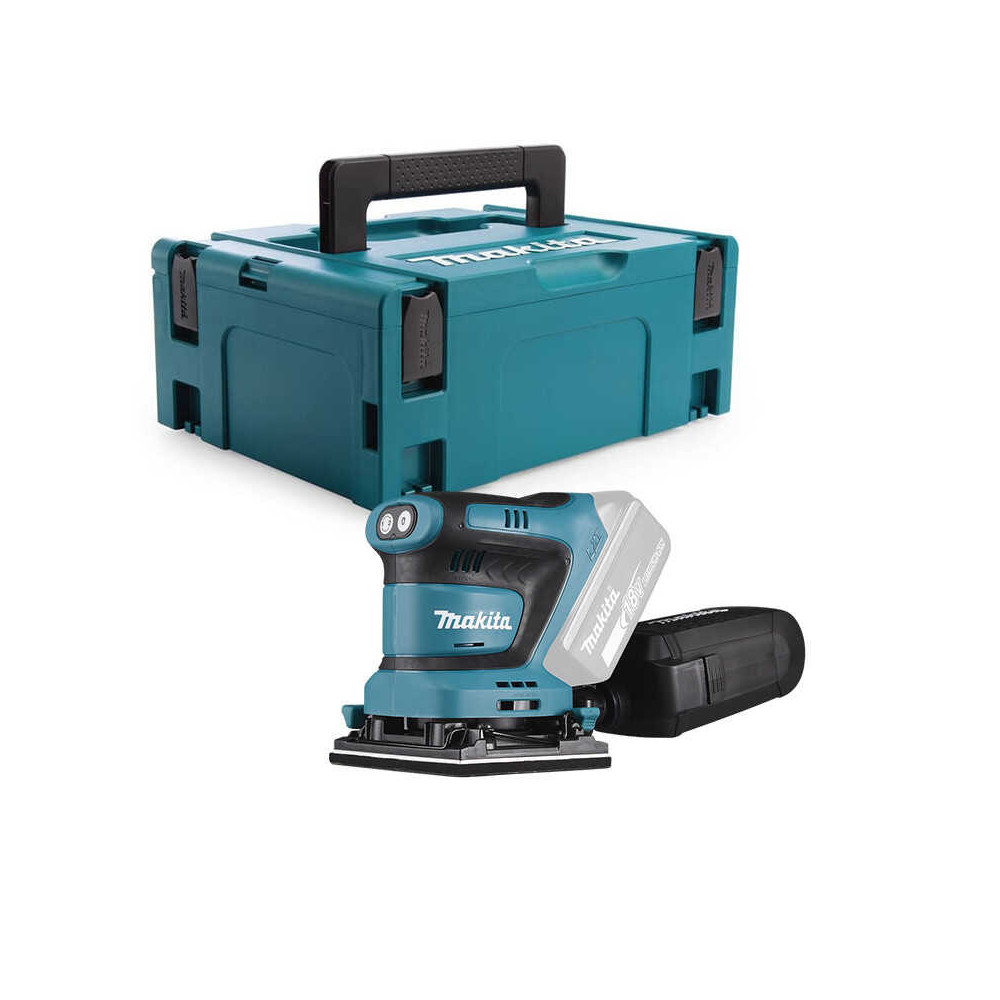 Ponceuse de finition Makita DBO484ZJ 18V en Makpac