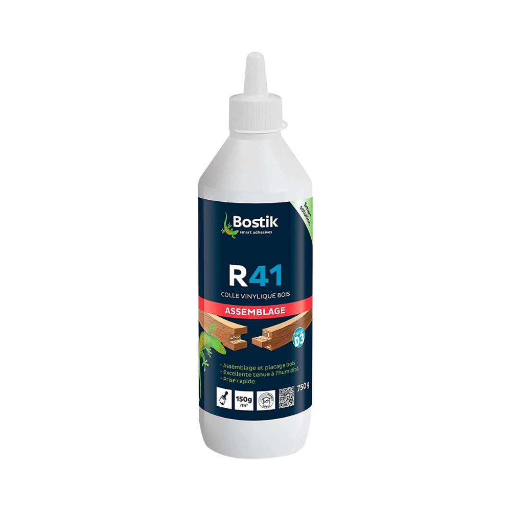 Colle vinylique bois D3 Bostik R41-750g