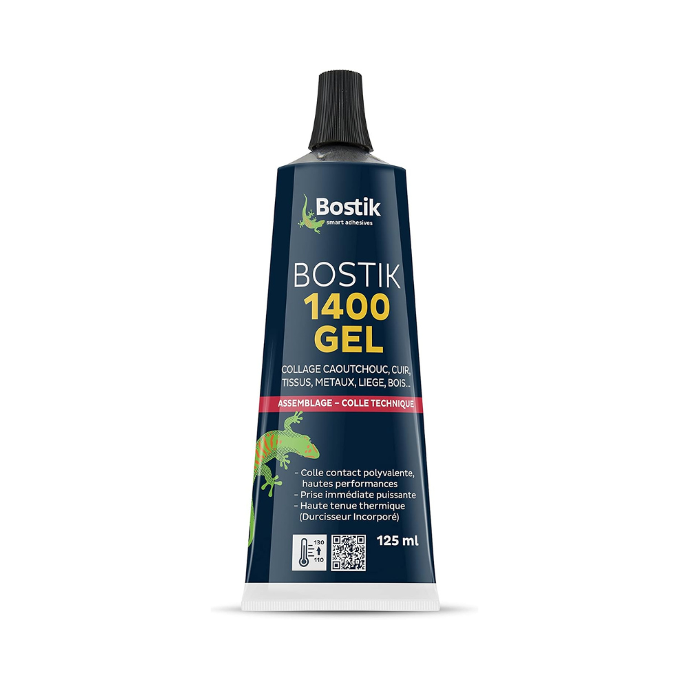 Colle contact gel Bostik 1400GEL-125ml