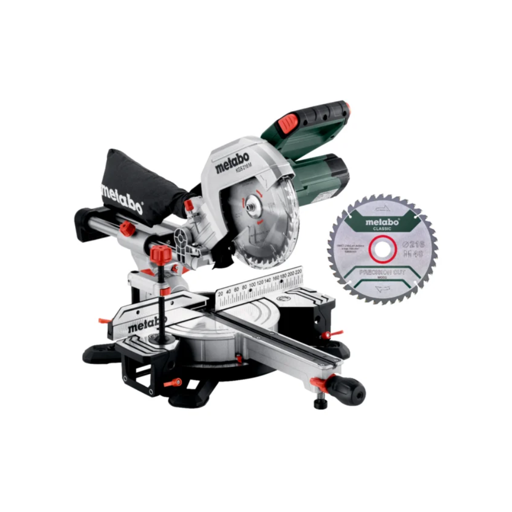 Scie radiale Metabo 613216900 1 200 W lame 216 mm