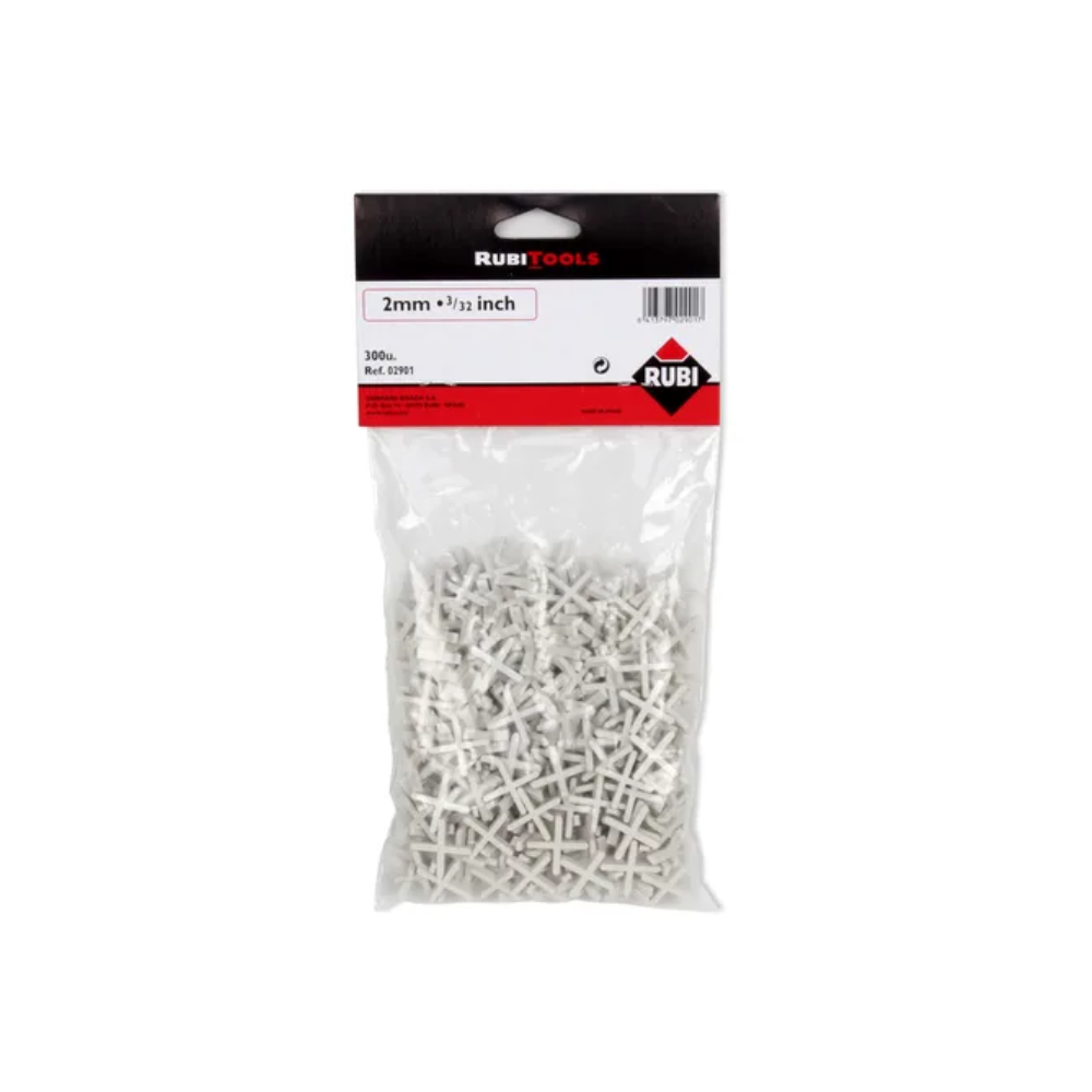 Croisillons pour joints Rubi 2901 2 mm sachet de 300
