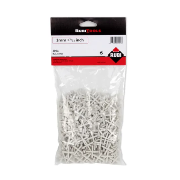Croisillons pour joints Rubi 2901 2 mm sachet de 300