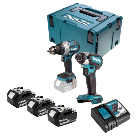Pack Makita DLX2507T3J 18V LXT 3x5,0 Ah
