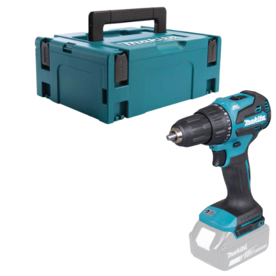 Perceuse à percussion Makita DHP490ZJ 18V nue MAKPAC HT