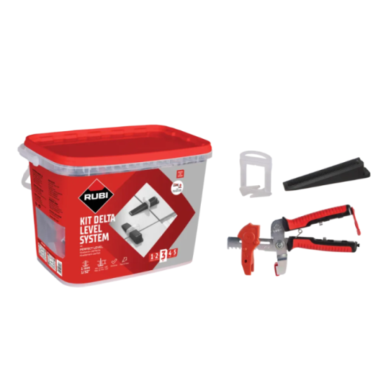Kit nivellement Rubi DELTA LEVEL SYSTEM V4 3956