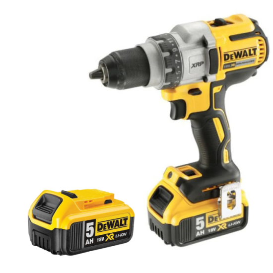 Perceuse visseuse DeWalt DCD991P2-QW 2x5,0 Ah