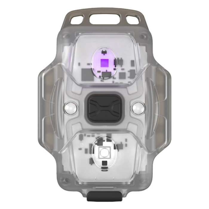 Lampe frontale Armytek F07001GUV Crystal WUV blanc et UV