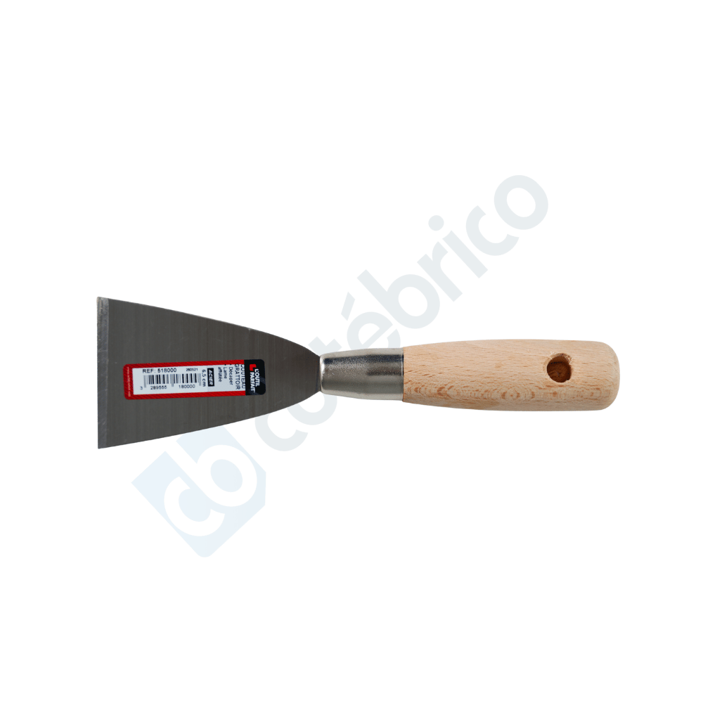 Couteau à lame rigide 6,5 cm Outil Parfait 518000