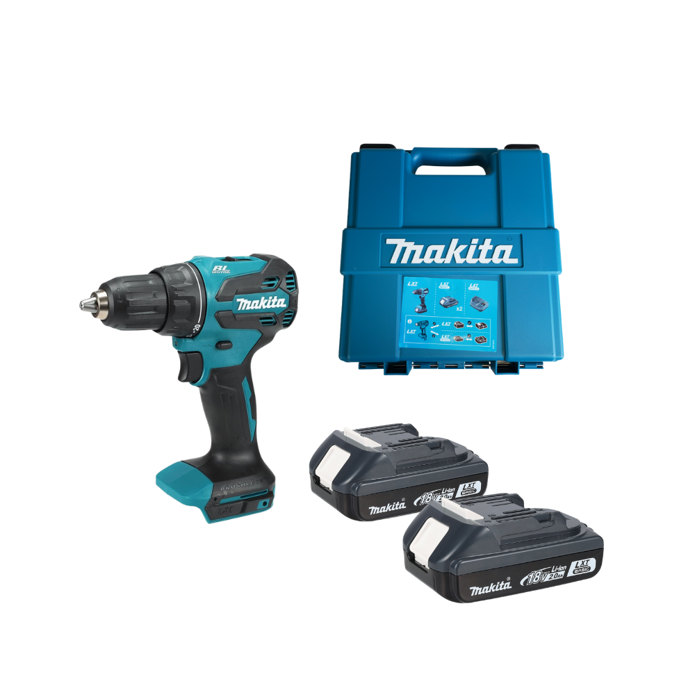 Perceuse visseuse Makita DDF490WVE 2x2,0 Ah