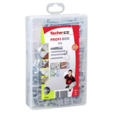 Coffret chevilles vis crochets 118 pièces Fischer 518526