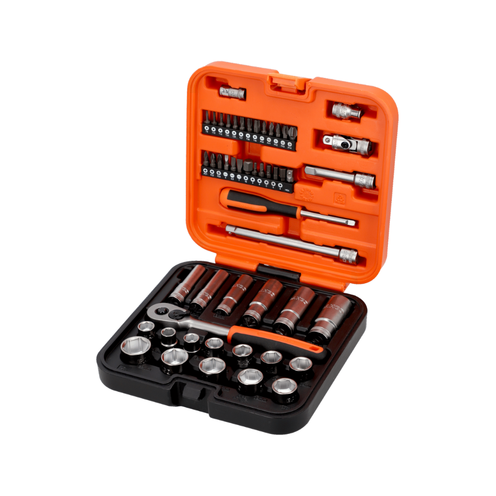 Jeu de douilles et douilles longues Bahco S51MC3H