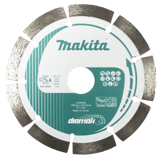 Disque diamant Ø125 mm DIAMAK Makita D-80086