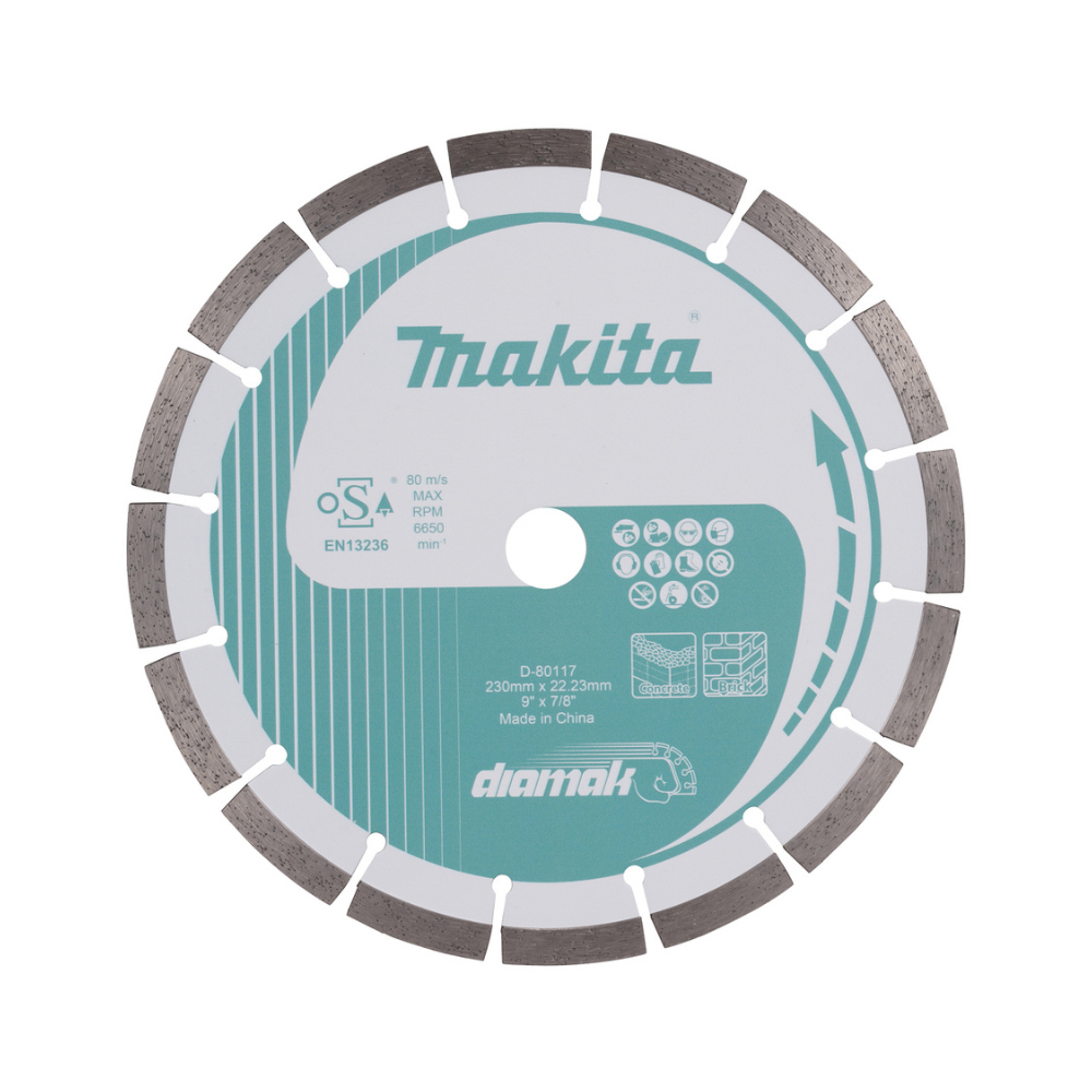 Disque diamant Ø230 mm DIAMAK Makita D-80117