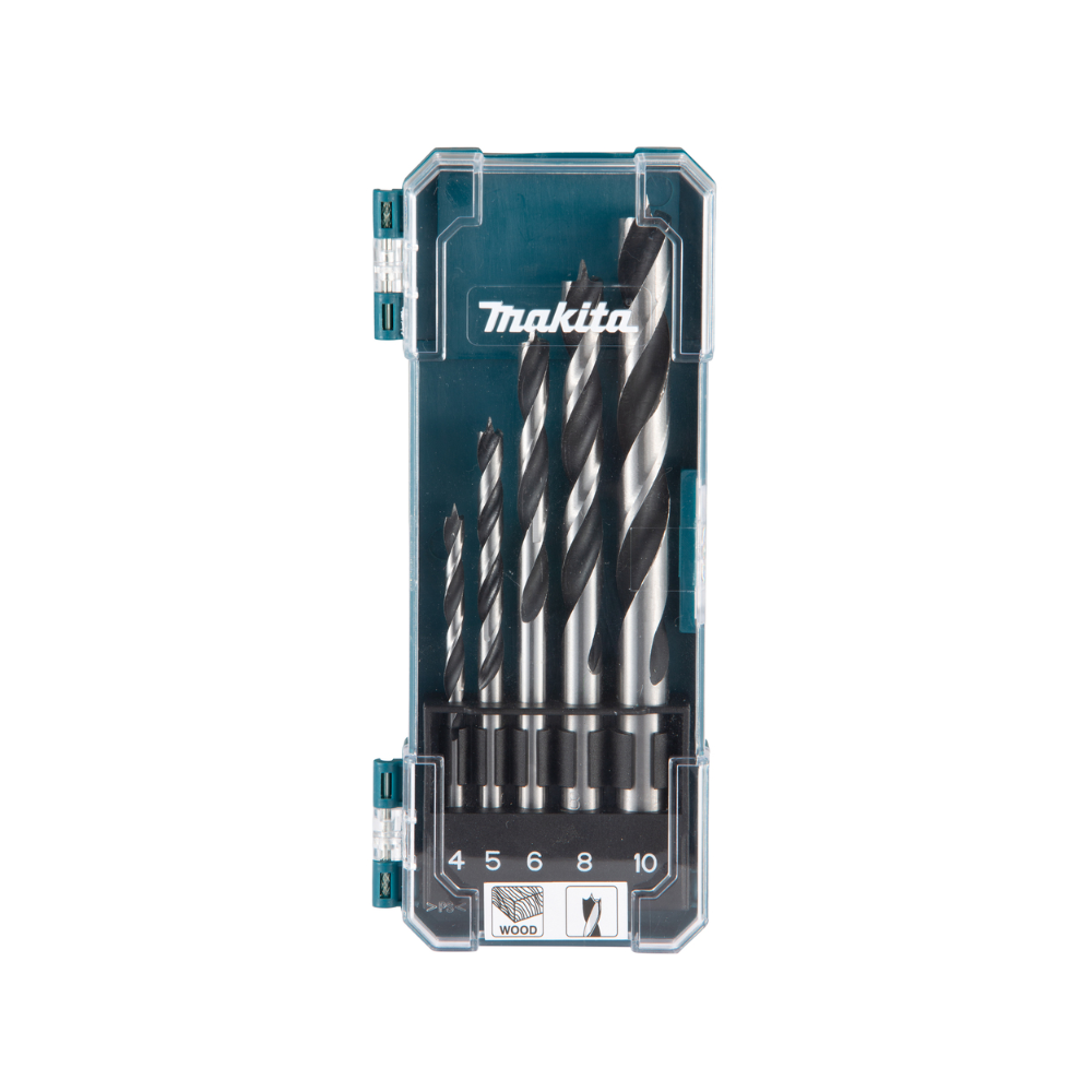 Coffret 5 mèches à bois Makita D-72861
