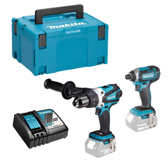 Pack Makita DLX2145ZJ 18V LXT machines nues