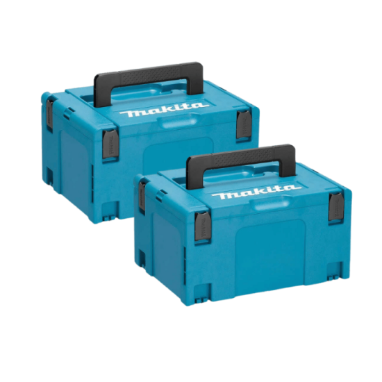 Lot de 2 coffrets empilables Makpac Taille 3 Makita MAKPAC3_Setx2