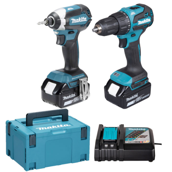 Pack Makita DLX2537TJ 18V LXT 2x5,0 Ah