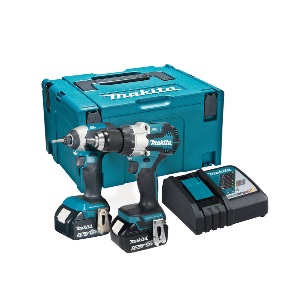 Pack Makita DLX2507TJ 18V LXT 2x5,0 Ah
