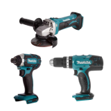 Pack 3 machines Makita PROMO-LOT013 18V LXT
