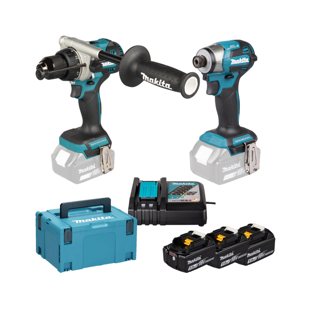 Pack Makita DLX2549T3J 18V LXT 3x5,0 Ah