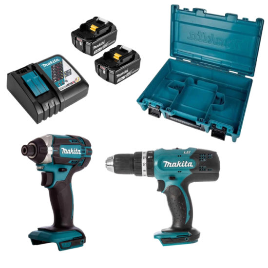 Pack Makita DLX2142S 18V LXT 2x3,0 Ah