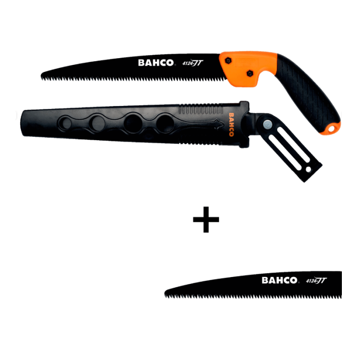 Scie arboricole Bahco 4124-JT-H-BLADE 240 mm