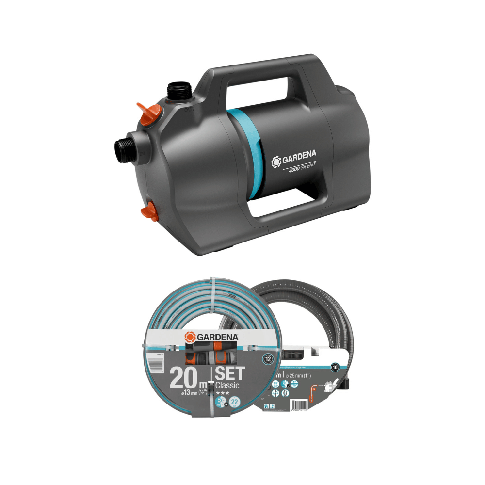 Kit pompe de surface Gardena 4100 Silent 09051-20