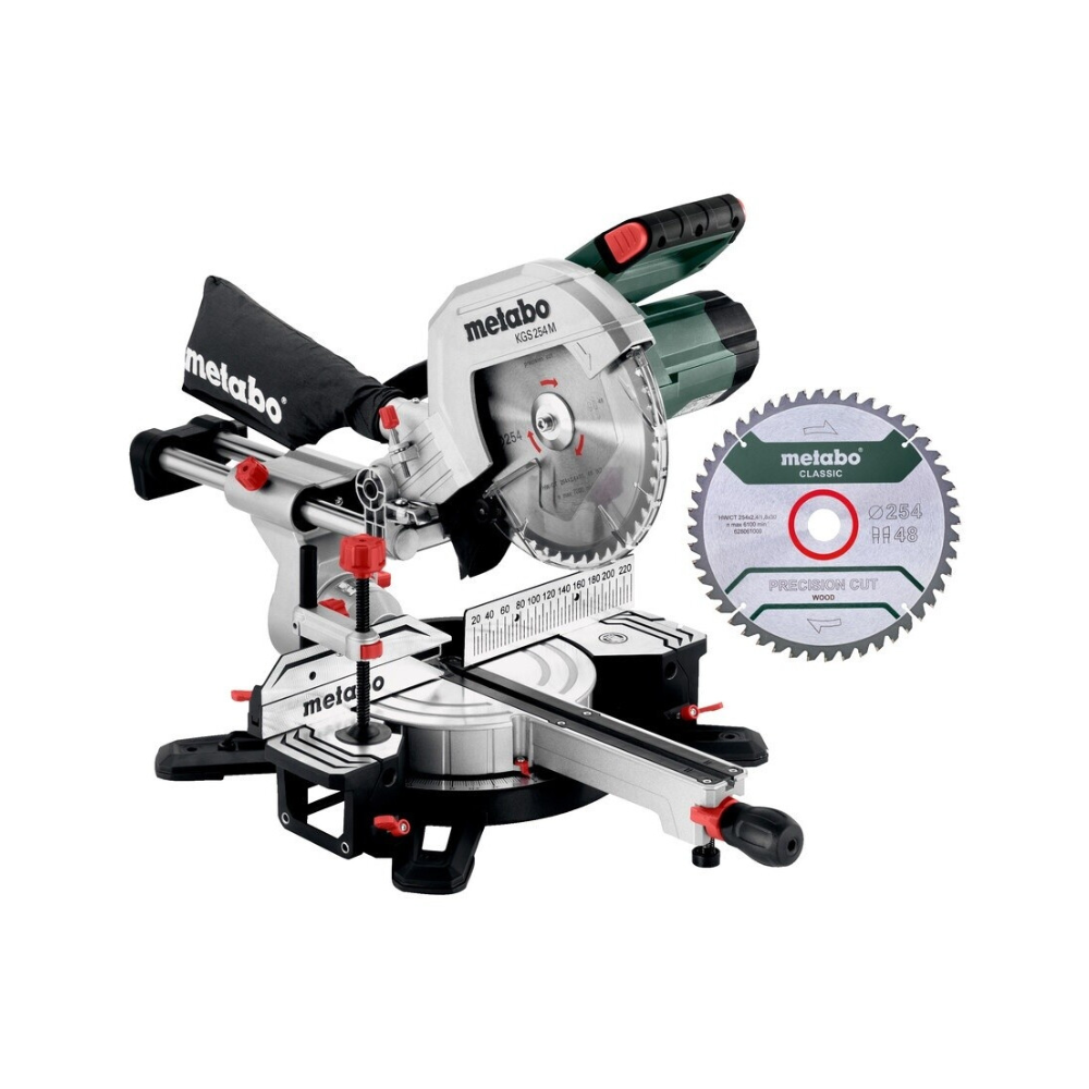 Scie radiale Metabo 613254900 1 800 W lame 254 mm