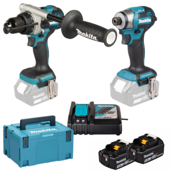 Pack Makita DLX2549TJ 18V LXT 2x5,0 Ah