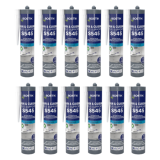 Silicone sanitaire translucide Bostik S545-TRANSx12 lot de 12