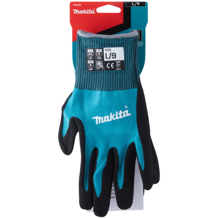 Gants de sécurité nitrile Makita P-84698 taille L