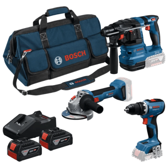 Kit 3 outils 18 V Bosch Professional 0615A50094