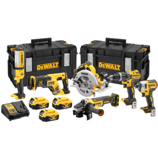 Pack 6 machines DeWalt DCK623P3-QW 18V XR