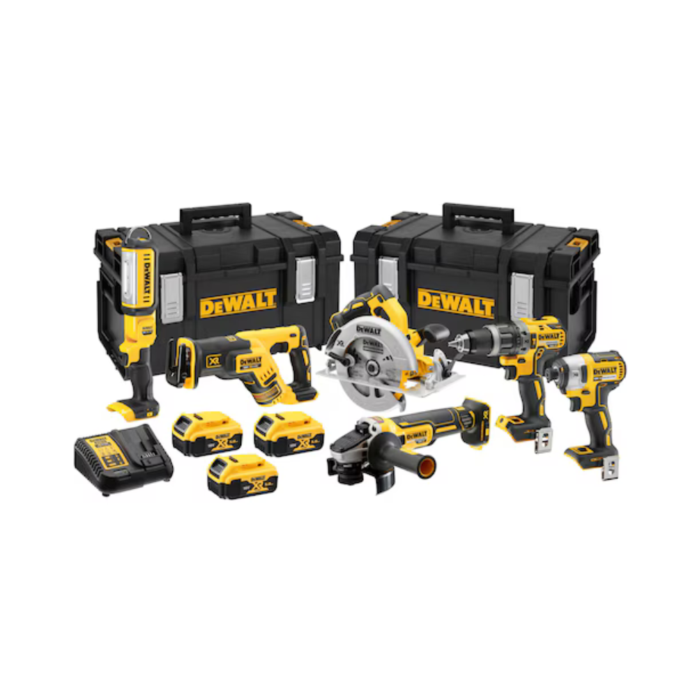 Pack 6 machines DeWalt DCK623P3-QW 18V XR