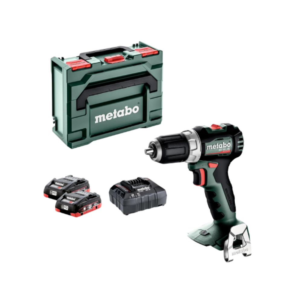 Perceuse visseuse Metabo BS 18 L BL 65 Nm 2x4,0 Ah