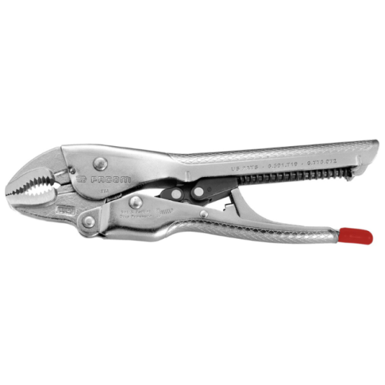 Pince-étau automatique becs coudés Facom 580.6