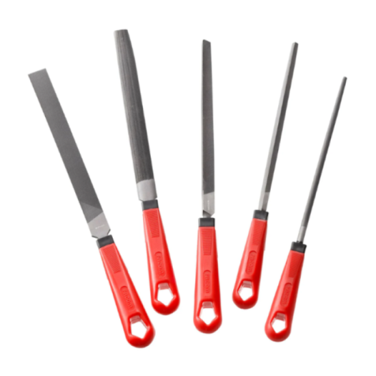 Lot de 5 limes demi-douces 200 mm Facom LIM200EM.J5