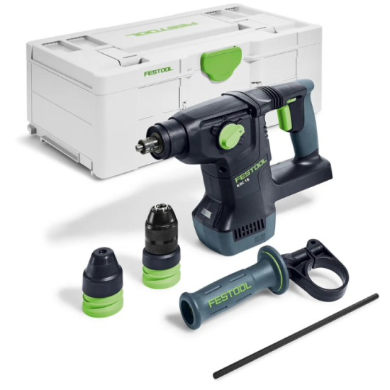 Perforateur burineur Festool sans fil KHC 18 EB-Basic