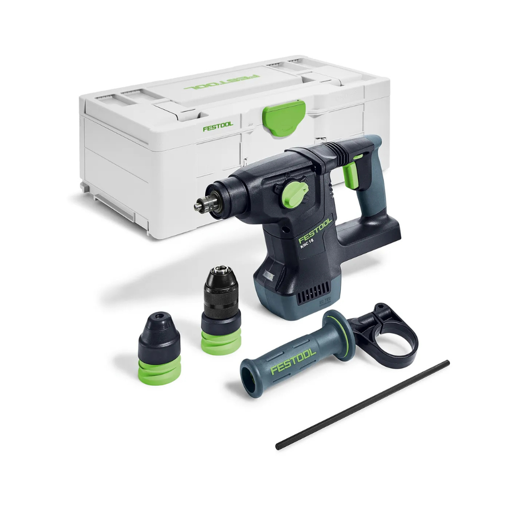 Perforateur burineur Festool sans fil KHC 18 EB-Basic